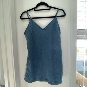 Denim Aritzia dress. Size XS. Worn once